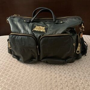 ✨Metallic✨ Blue Juicy Couture Duffle Tote